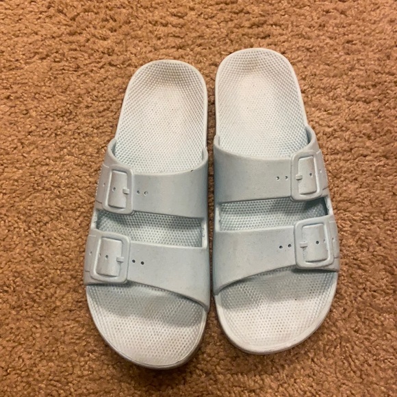 Freedom Moses light blue sandals - Picture 1 of 5